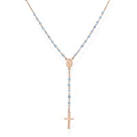 Collana Amen Rosari in Argento Cristallo CRO25RCE4 - CRO25RCE4